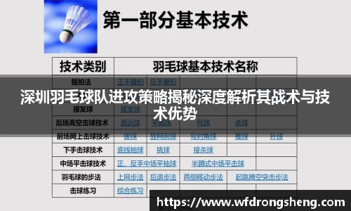 深圳羽毛球队进攻策略揭秘深度解析其战术与技术优势